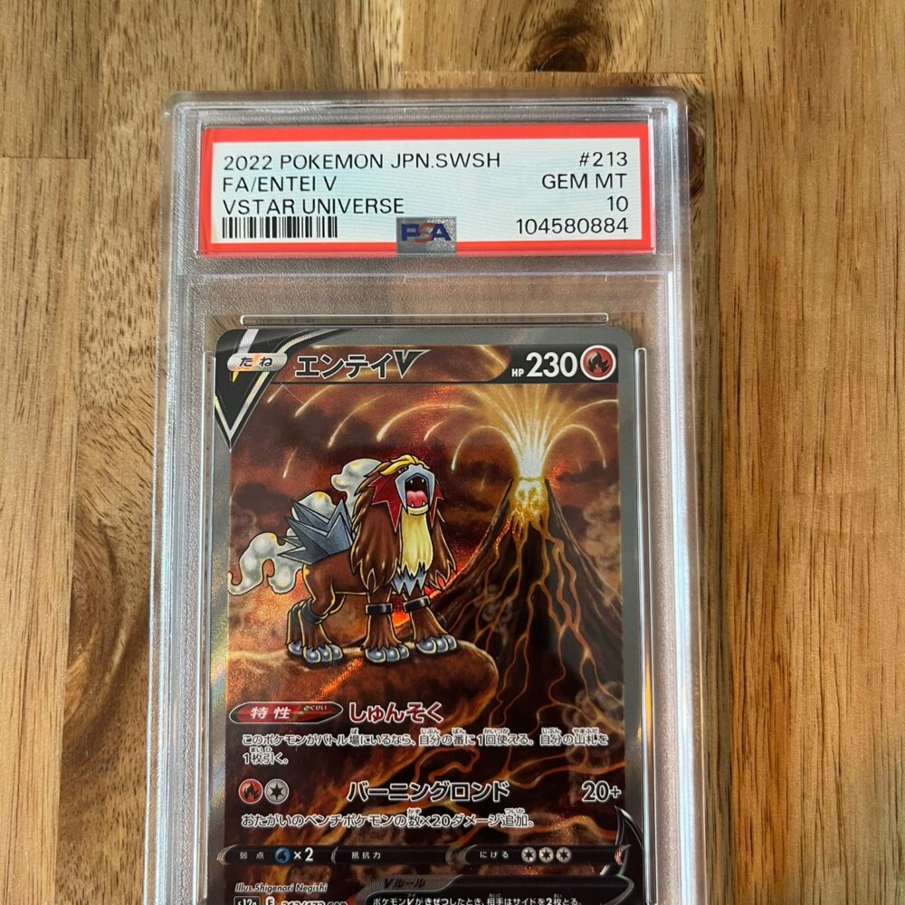 Entei V JPN.SWSH #213 - PSA 10